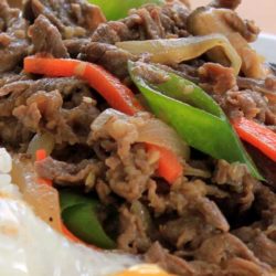 Recipe for Korean Marinated Beef - Bulgogi - Bulgogi is one of the most loved Korean dishes in the world. It is pretty easy to make and all ingredients are easy to find in any grocery store.