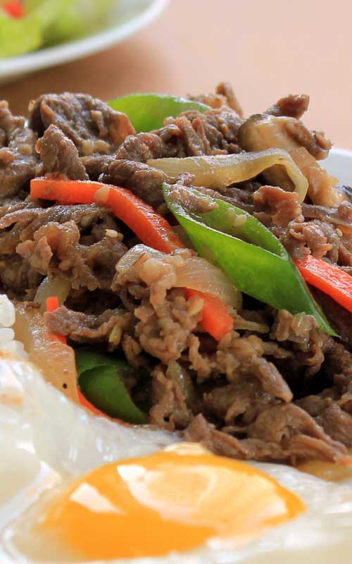 Recipe for Korean Marinated Beef - Bulgogi - Bulgogi is one of the most loved Korean dishes in the world. It is pretty easy to make and all ingredients are easy to find in any grocery store.