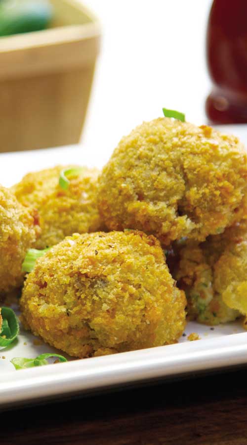 Loaded Mashed Potato Poppers
