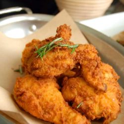This chicken recipe has no skin. No frying. Just super moist and flavorful. Move over KFC, I think you found your match with my Baked "Fried" Chicken Recipe!