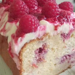 Recipe for Raspberry & Cream Cheese Bread - Raspberry & Cream Cheese Bread - This bread is so yummy...full of delicious raspberries and topped with a scrumptious Cream Cheese Frosting and Raspberry drizzle.