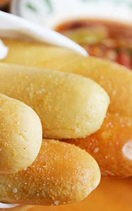 If you’re anything like me, you may go to the Olive Garden purely for their endless breadsticks! With this recipe, now you don't have to leave the house!