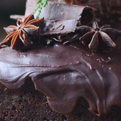 Recipe for Triple Chocolate Gingerbread - Amazing triple chocolate gingerbread with chocolate chunks and spicy ginger chocolate icing.