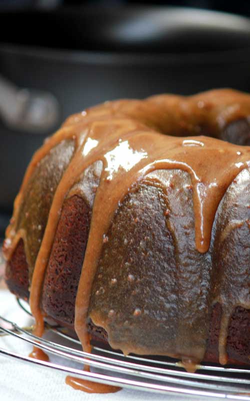 Double Caramel Cake