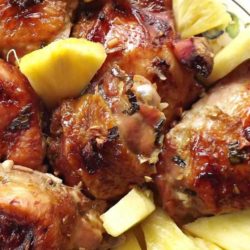 Recipe for Hawaiian Chicken - Looking to chase away those winter blues? This super healthy, and flavorful dish may be just the thing to do that!