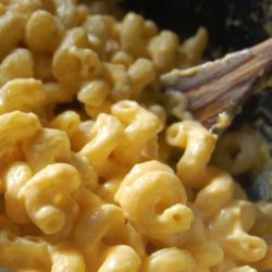 Recipe for Creamy Stovetop Macaroni and Cheese - This comes together very quickly, and you won’t believe how delicious it is. This recipe for macaroni and cheese tastes even better than a version made with Velveeta, and it’s every bit as creamy.