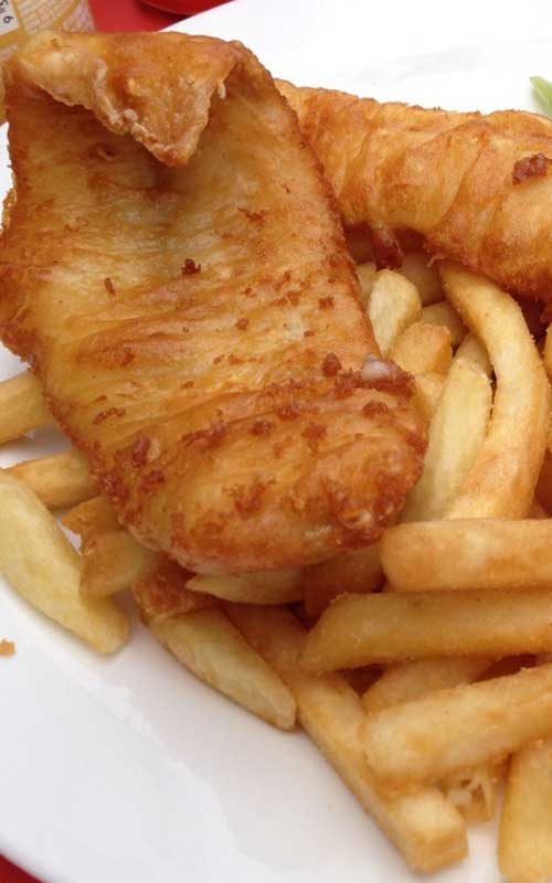 Recipe for Homemade Fish and Chips - First time making homemade fish and chips, followed this recipe and its was totally faultless! Cannot beat home cooked chips and the fish batter was so light and delicious.