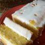 Recipe for Copycat Starbucks Lemon Pound Cake - This cake has a very pronounced lemony flavor, super moist, fluffy yet dense, almost bread pudding-like consistency with a delicious white lemony glaze.