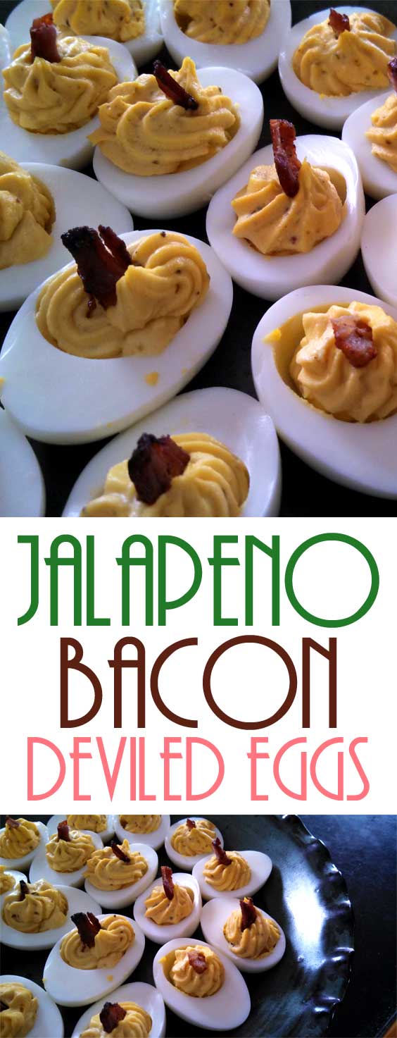 Jalapeno Bacon Deviled Eggs