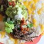 Recipe for Slow Cooker Mexican Shredded Beef - Oh my goodness this beef is good. I suspect it’s much much better than Chipotle...because WOW, so much flavor! And tender and easy because you just throw it in the slow cooker.