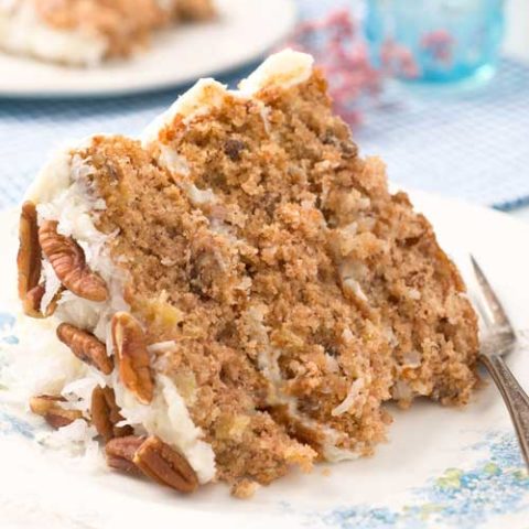 Do you like pineapples, bananas and coconut? Do you like deliciously layered cakes? If you answered yes, then you are going to love this Hummingbird Cake!