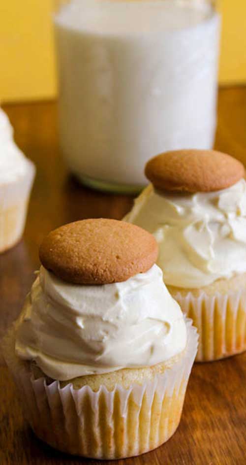 Banana Pudding Cupcakes