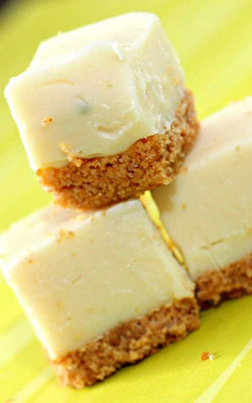 Recipe for Key Lime Pie Fudge - This is easy to make, in fact, the only hard thing about this is keeping yourself from eating it all, because this stuff is addictive!