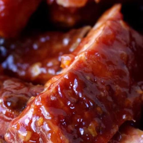 Recipe for BBQ Marmalade Ribs - You know how much they like barbecue ribs? They'll like 'em even more when they're brushed with this sweet and savory marmalade mixture!