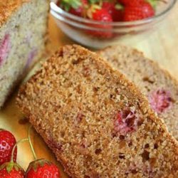 Recipe for Strawberry Breakfast Bread - The perfect breakfast, brunch, or snack. This bread is sure to get eaten quick!