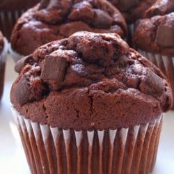 A delicious chocolate chunk muffin mix for when the chocolate chips just won't cut it. An easy to make recipe for a sweet treat in the morning.
