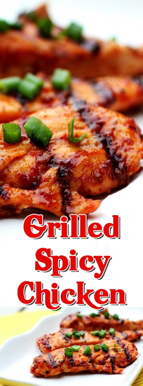 Spice Rubbed Grilled Chicken