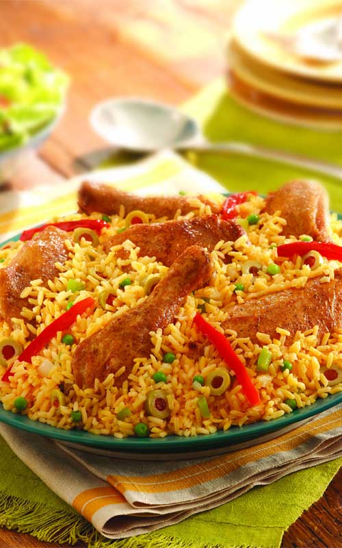 Everyone loves arroz con pollo! Not exaggerating, just stating facts. Here’s a recipe for this amazing chicken and rice dish that will definitely have your guests coming back for more time and time again.