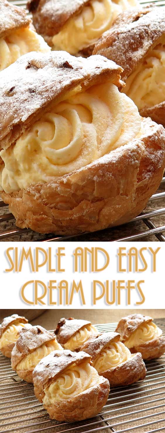 Simple and Easy Cream Puffs