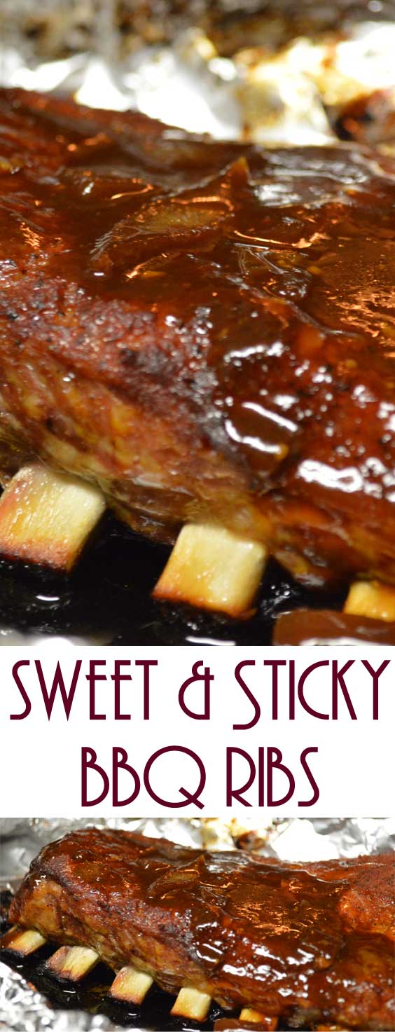 Sweet & Sticky BBQ Ribs