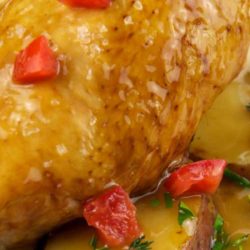 This One Pot Chicken Vesuvio is a classic Chicago restaurant dish: crisp-skinned chicken and deeply browned potatoes in a potent garlic and white wine sauce, just without all the hassle.