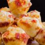 These Pepperoni Pizza Bites are a perfect sized appetizer that is easy to make and fun to enjoy while mingling or watching a football game.