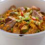This simple version of the classic Creole Sausage Jambalaya brings all of the traditional flavors you have come to love, in a fraction of the time!