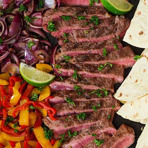 Margarita Steak Fajitas Recipe Flavorite