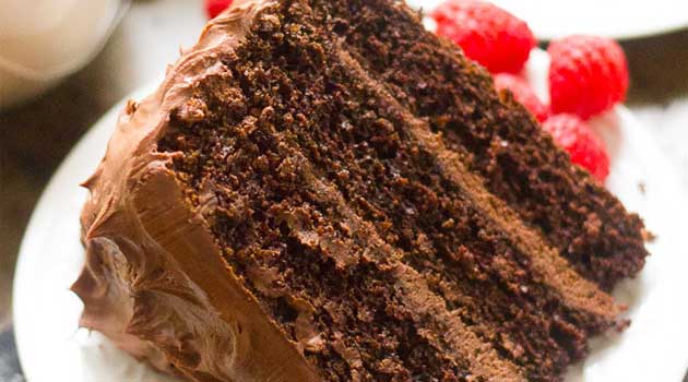 Chocolate Mocha Layer Cake Recipe - Flavorite