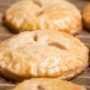 Filled with a delicious apple cinnamon filling, these Apple Pie Cookies pack everything you love about apple pie into the perfect bite-sized taste of fall!