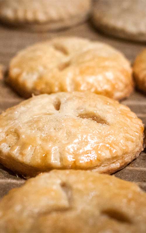 Filled with a delicious apple cinnamon filling, these Apple Pie Cookies pack everything you love about apple pie into the perfect bite-sized taste of fall!