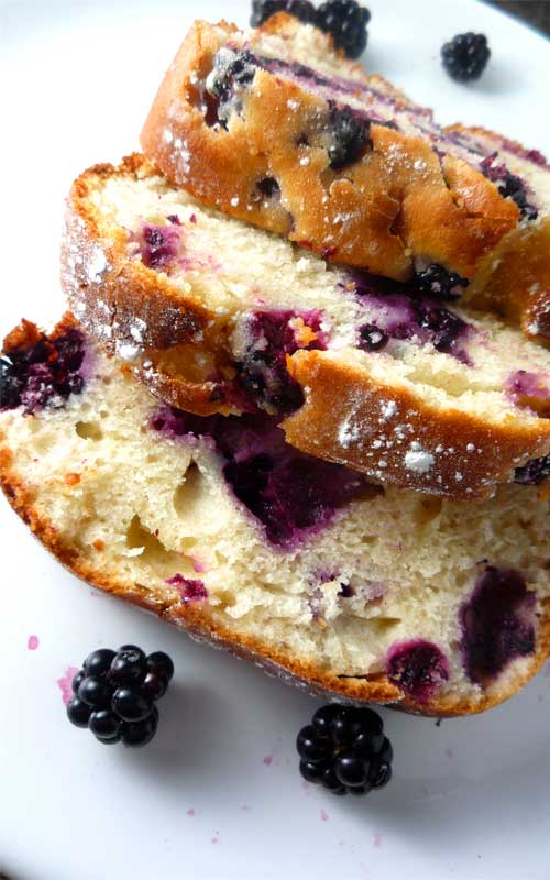 Blackberry Lavender Mousse Cake video  Tatyanas Everyday Food