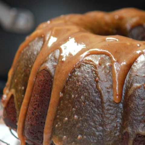 Double Caramel Pound Cake